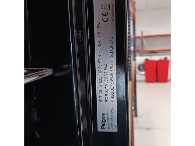 Inbouw combi magnetron, pelgrim, om460gls, zwart, 2024 - afbeelding 8 van  9