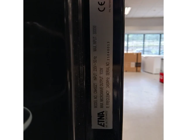 Inbouw combi oven demo etna, cm450zt - afbeelding 8 van  8