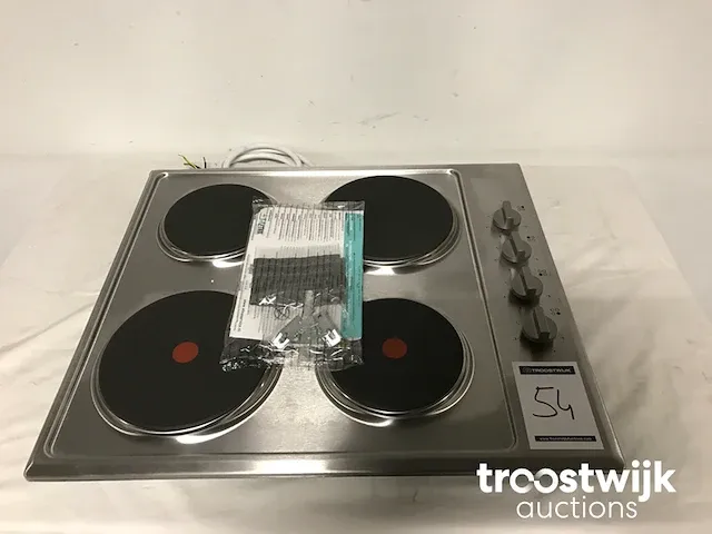 Inbouw elektrische kookplaat - afbeelding 1 van  3