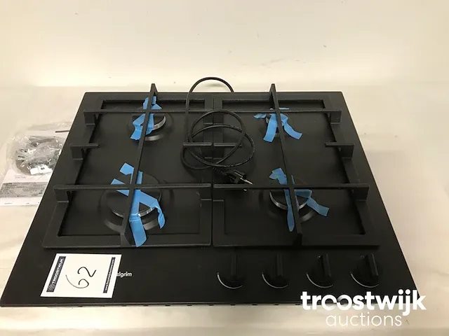 Inbouw gaskookplaat - afbeelding 1 van  2