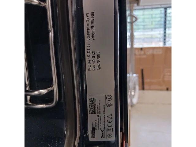 Inbouw hete lucht oven demo a++ ikea, mutebo / aeg 944182428601 - afbeelding 8 van  8