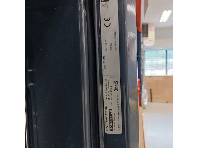 Inbouw hete lucht oven demo, ikea, mattradition / fxjmz / ovt02t - afbeelding 7 van  9