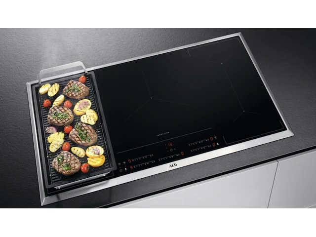 Inbouw inductie kookplaat aeg, ike95454xb - afbeelding 2 van  4