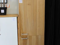 Inbouw koel / vries combinatie siemens in houten kast. afmeting 60 x 60 x195 cm. - afbeelding 3 van  3