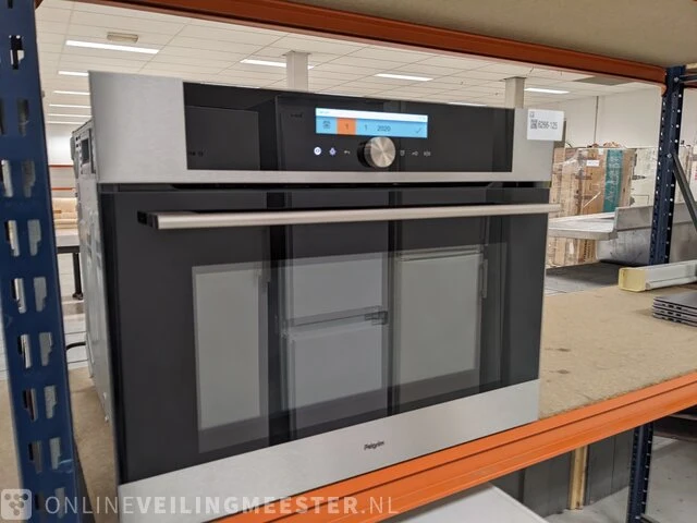 Inbouw magnetron pelgrim, mag824 rvs, grijs / chroom - afbeelding 1 van  11