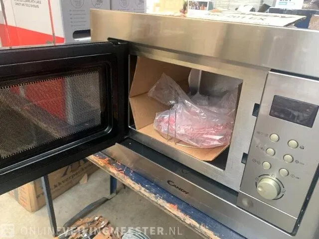 Inbouw magnetron/grill 20l 800w candy, mic 201 ex - afbeelding 4 van  4