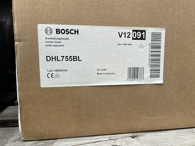 Inbouw plafond afzuigkap 73cm bosch, dhl755bl - afbeelding 4 van  6