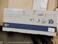 Inbouw regendouche set ideal standard , ceratherm 100, chroom - afbeelding 1 van  8