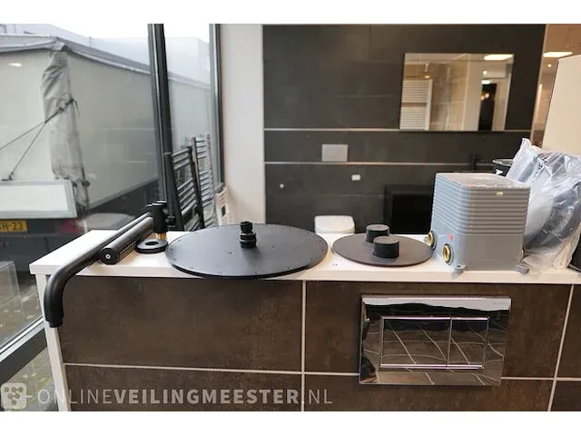 Inbouw regendoucheset sanitairwinkel, mat zwart - afbeelding 1 van  8