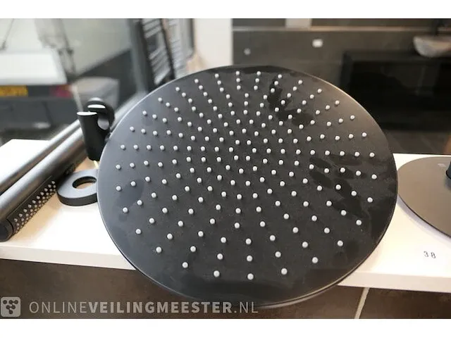 Inbouw regendoucheset sanitairwinkel, mat zwart - afbeelding 5 van  8