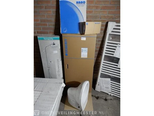 Inbouw toilet set geberit - afbeelding 1 van  4