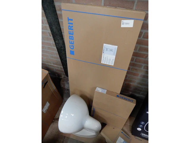 Inbouw toilet set geberit - afbeelding 1 van  2