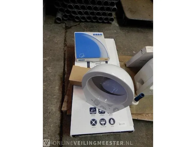 Inbouw toilet set grohe, solido, zwart/wit - afbeelding 1 van  4