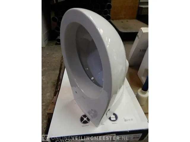 Inbouw toilet set grohe, solido, zwart/wit - afbeelding 3 van  4