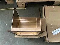 Inbouw toiletrolhouder (17x17 cm) - afbeelding 2 van  2