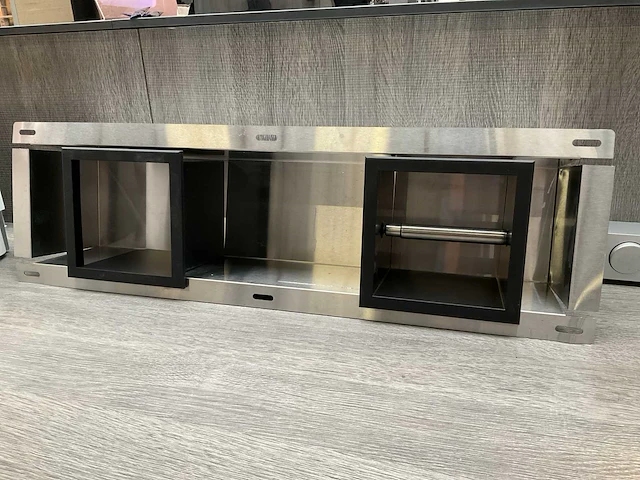 Inbouw toiletrolhouder mueller met reserverolhouder mat zwart - afbeelding 3 van  11