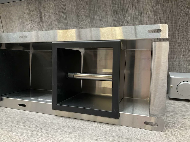 Inbouw toiletrolhouder mueller met reserverolhouder mat zwart - afbeelding 7 van  11