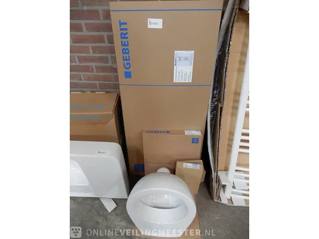 Inbouw toiletset geberit - afbeelding 1 van  5