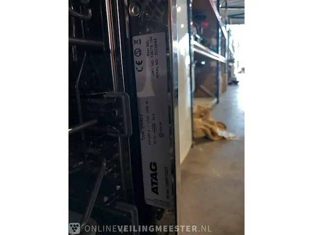 Inbouw vaatwasser atag, dw8114xt - afbeelding 2 van  10