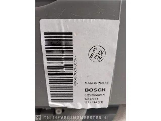 Inbouw vaatwasser bosch, smv25ax01n - afbeelding 7 van  15