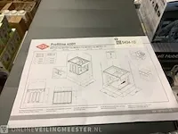 Inbouwafvalemmer wesco, profiline 40dt, antraciet - afbeelding 6 van  8