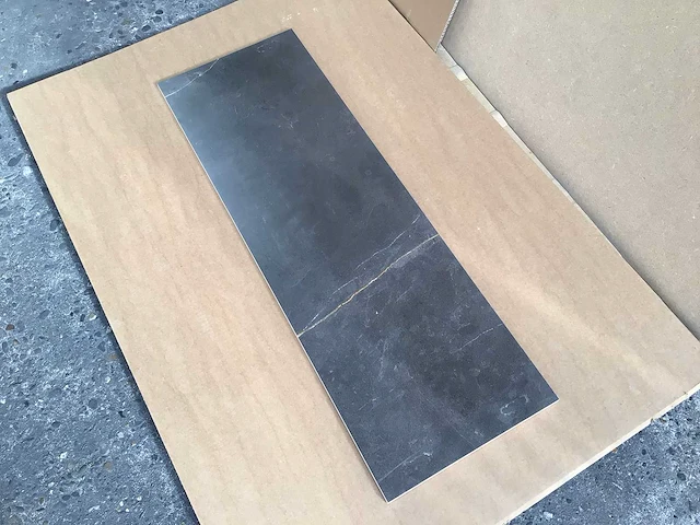 Inca emerita dark mat wandtegel 30x90 cm 52,92 m² - afbeelding 4 van  4