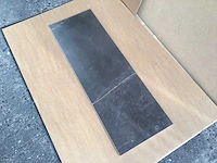 Inca emerita dark mat wandtegel 30x90 cm 52,92 m² - afbeelding 4 van  4