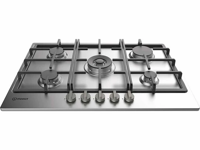 Indesit gaskookplaat thp 751 w/ix/i nl - afbeelding 1 van  3