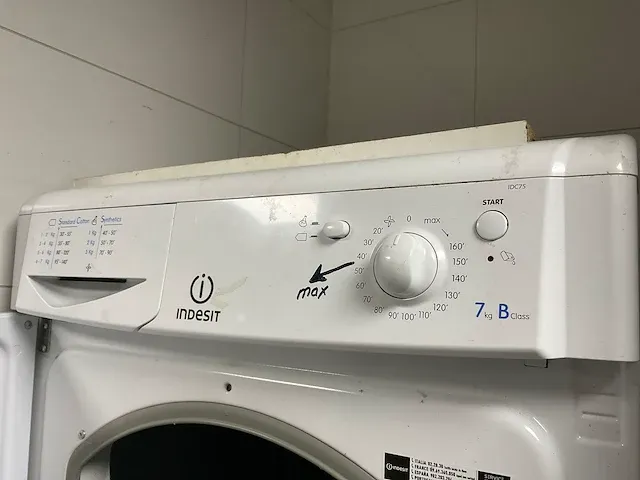 Indesit idc75 wasdroger - afbeelding 5 van  6