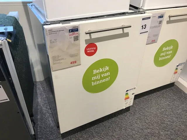 Indesit voll. geïntegreerde vaatwasser dio 3t131 a fe - afbeelding 1 van  3