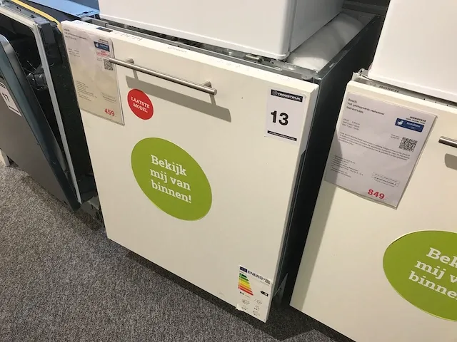 Indesit voll. geïntegreerde vaatwasser dio 3t131 a fe - afbeelding 2 van  3