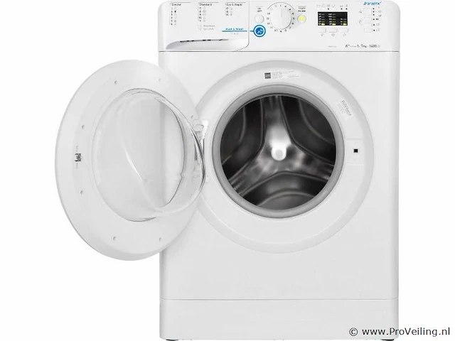 Indesit xwa 71452 - wasmachine 7kg 1400 t - afbeelding 1 van  3