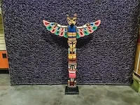 Indianen totem 100 cm - afbeelding 1 van  3