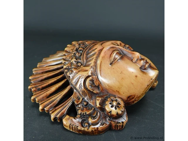 Indische goddelijk hoofd - afbeelding 2 van  5