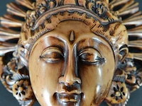 Indische goddelijk hoofd - afbeelding 4 van  5