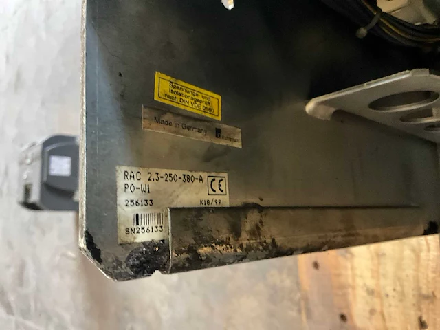 Indramat rac 2.3-250-380-a frequentieregelaar - afbeelding 6 van  6