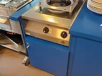 Inductie kookplaat 5kw 400v mkn, d38300, rvs, bouwjaar 2011 - afbeelding 1 van  8