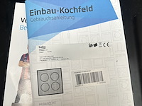 Inductie kookplaat beko, h3sld800150f - afbeelding 2 van  5