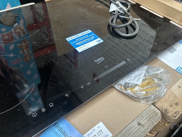 Inductie kookplaat beko, h3sld800150f - afbeelding 5 van  5