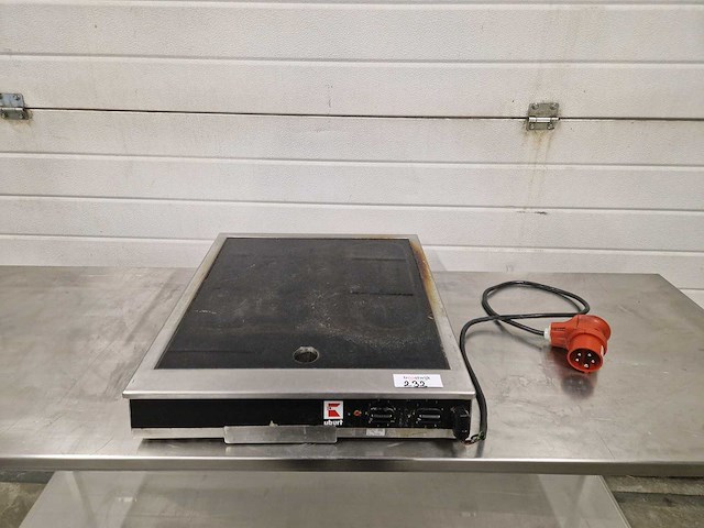 Inductiekookplaat - ubert - acb500 - 400v - afbeelding 1 van  2