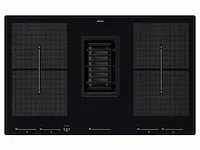 Inductiekookplaat/geïnteg afzuigkap ikea, fördelaktig, zwart, bouwjaar 2022 - afbeelding 5 van  5