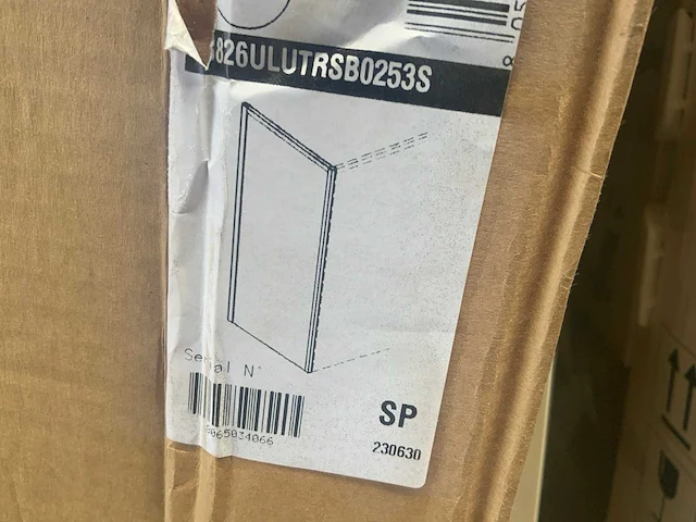 Induscabel zenid asti douchewand 87-89x200cm. - afbeelding 4 van  4