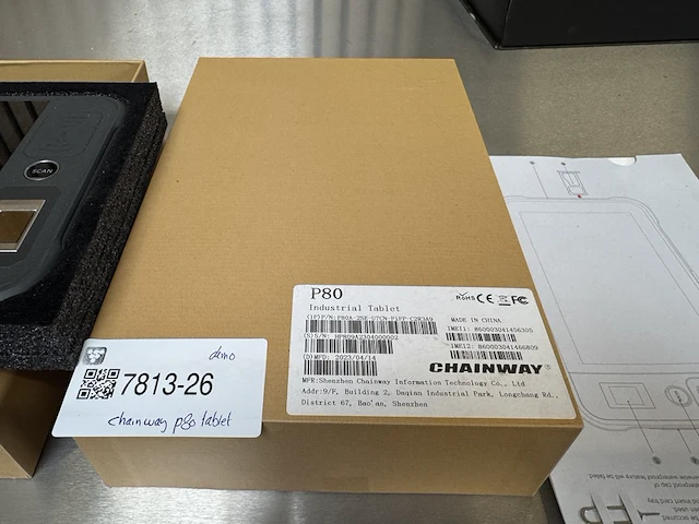 Industrial tablet chainway, p80 - afbeelding 2 van  5