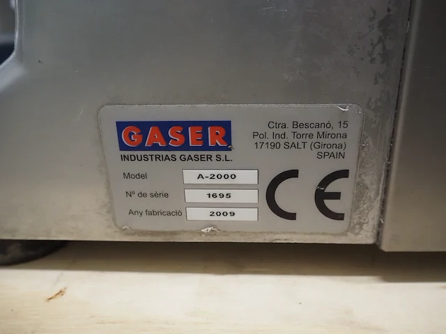 Industrias gaser s.l. - afbeelding 2 van  11