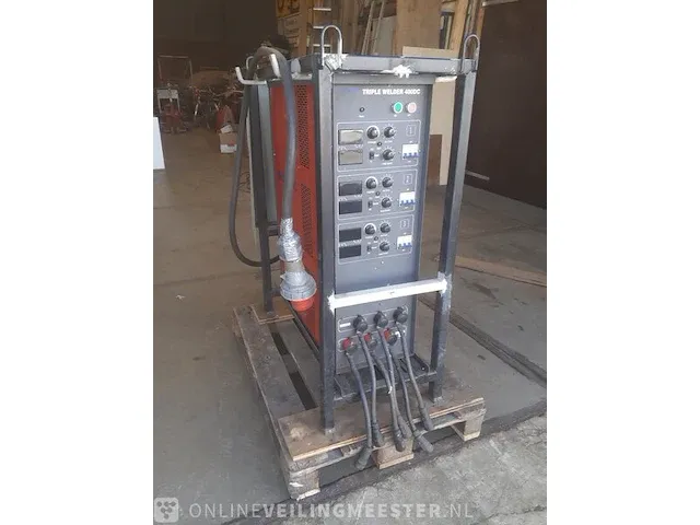 Industrie lasapparaat 380v rowac, triple welding 400dc - afbeelding 1 van  10