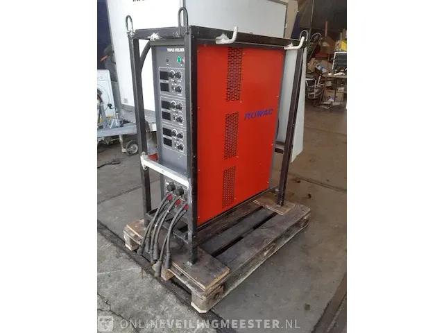 Industrie lasapparaat 380v rowac, triple welding 400dc - afbeelding 3 van  10