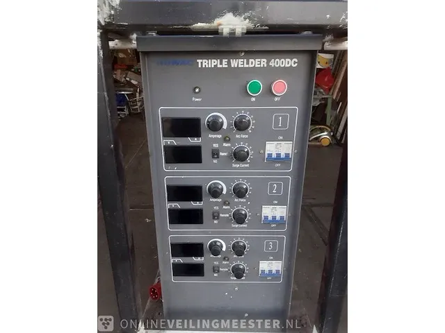 Industrie lasapparaat 380v rowac, triple welding 400dc - afbeelding 6 van  10