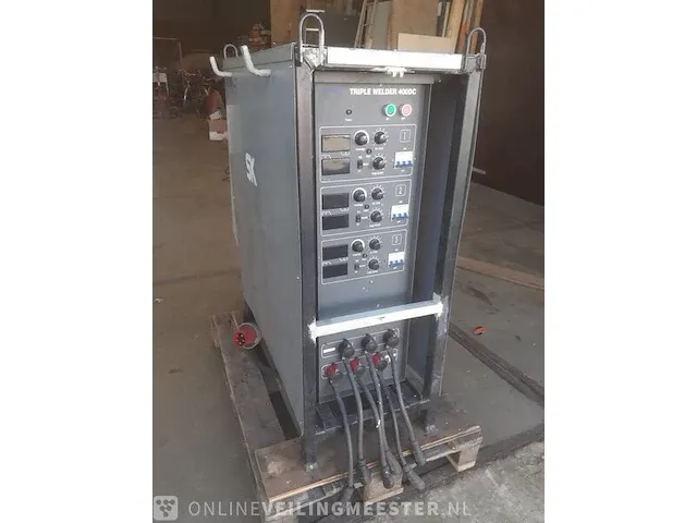 Industrie lasapparaat 380v rowac, triple welding 400dc - afbeelding 10 van  10