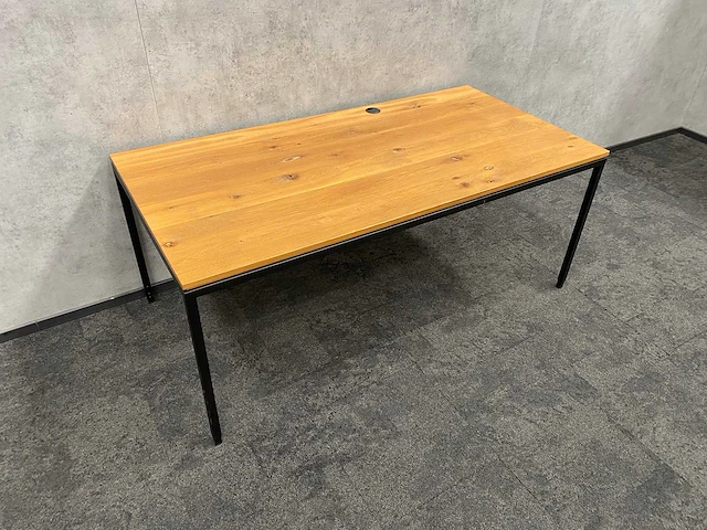 Industrieel bureau 180x90 - in hoogte instelbaar - afbeelding 3 van  10