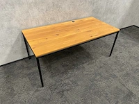 Industrieel bureau 180x90 - in hoogte instelbaar - afbeelding 3 van  10